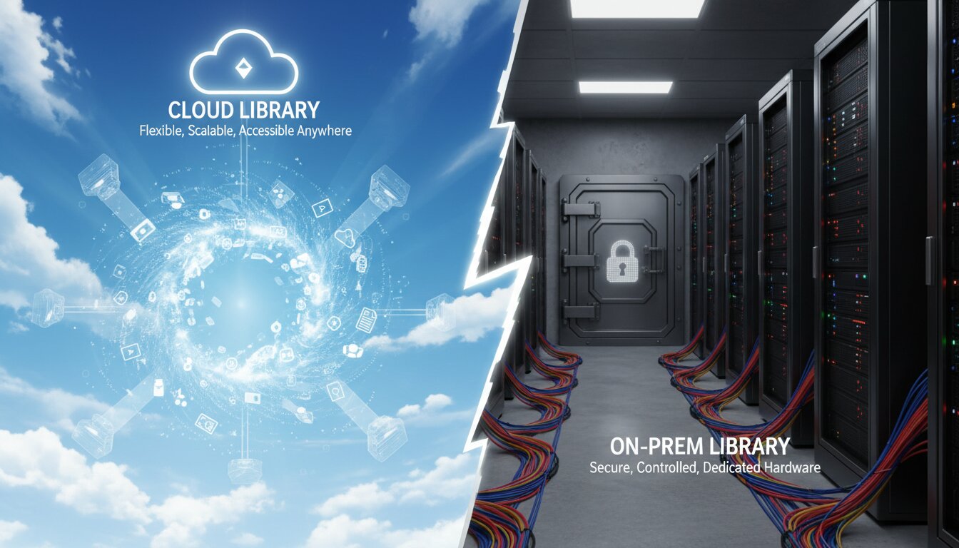 Cloud vs. On-Premise Digital Asset Management Library