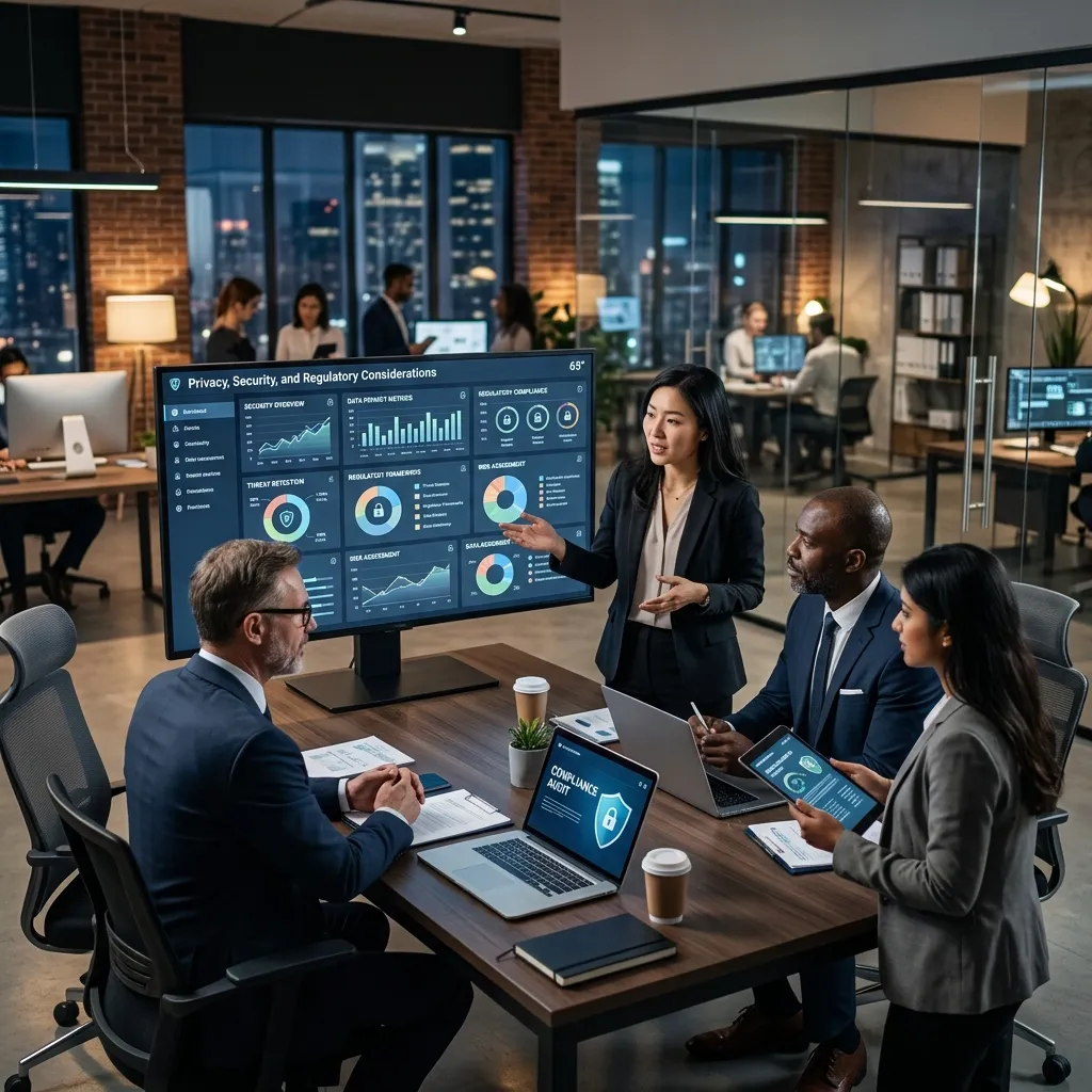 Privacy, Security, and Regulatory Considerations